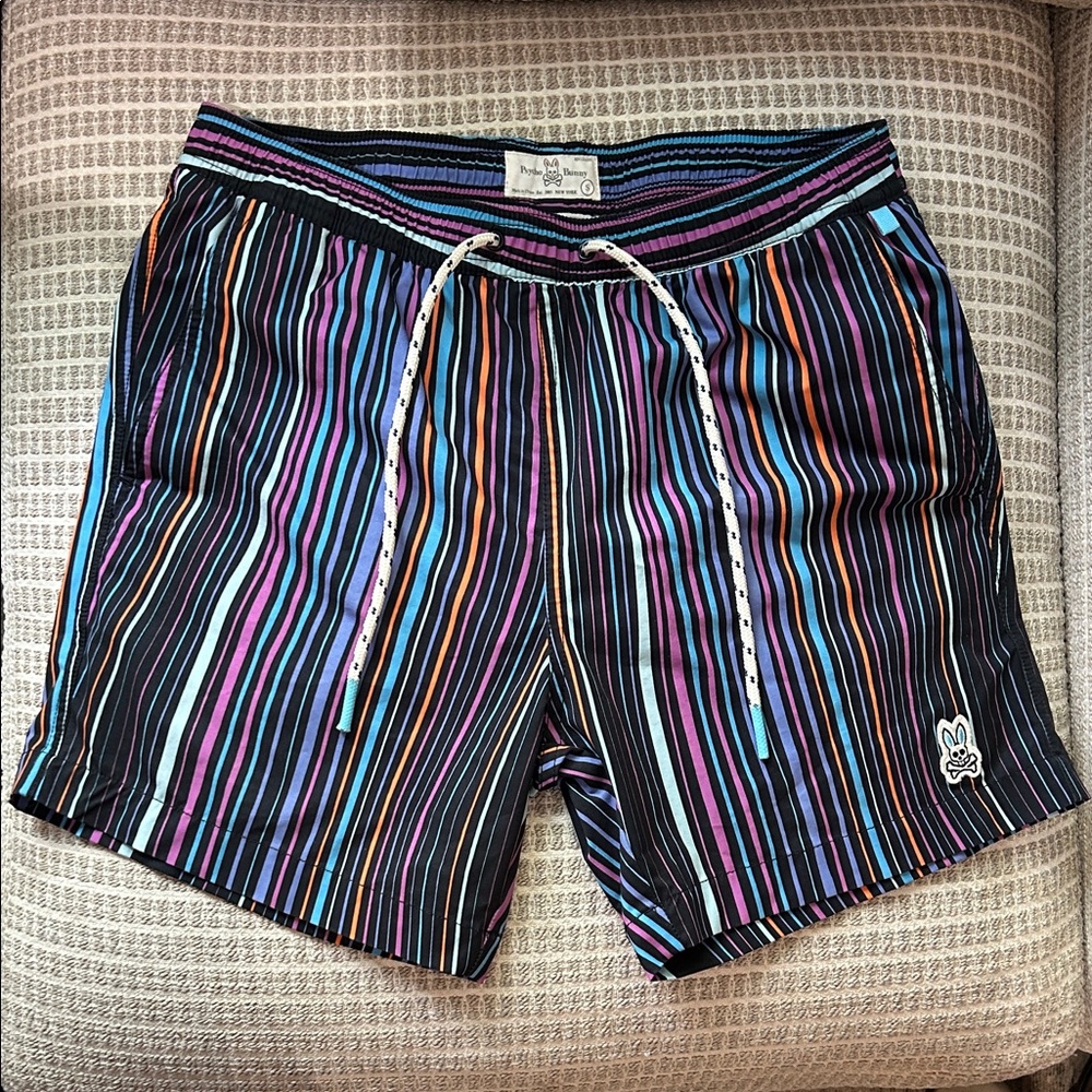 Psycho bunny bathing suit size small great condition like new